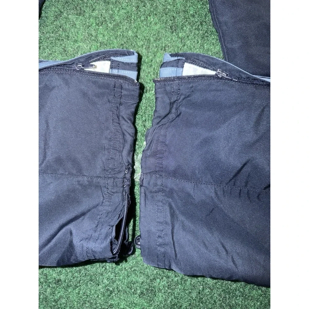 Adidas Vintage Navy Blue Windbreaker Track Pants Mens XL 3 Stripe Jogger